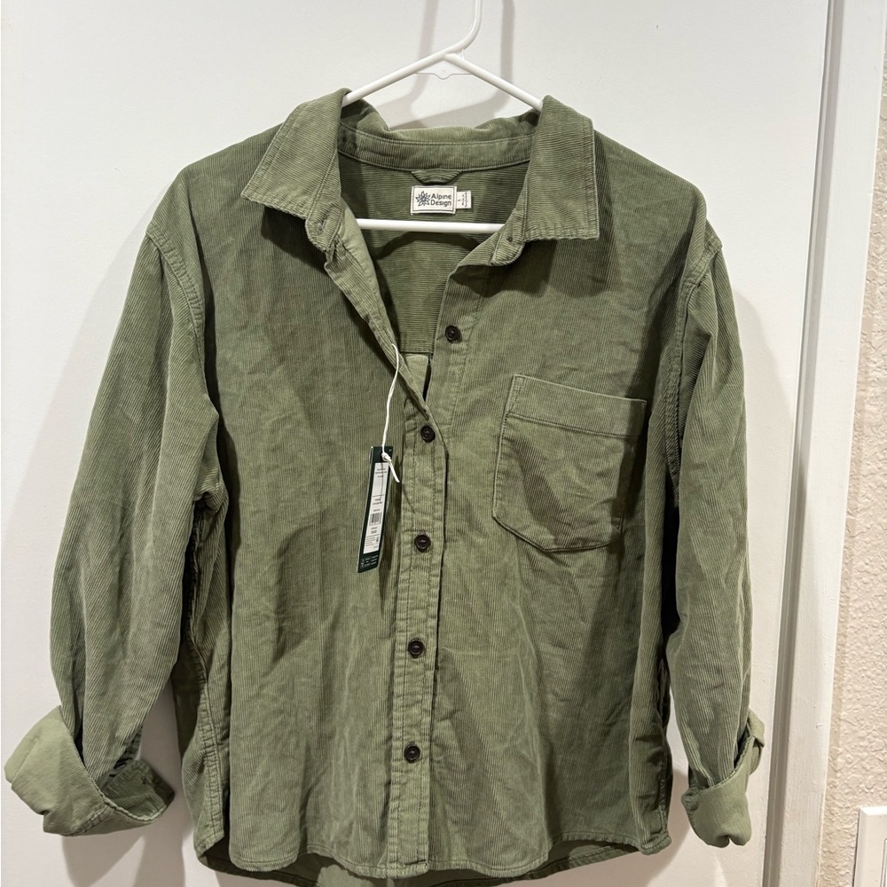 Alpine Design Olive Button Down Shirt